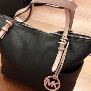 Michael Kors leather tote bag